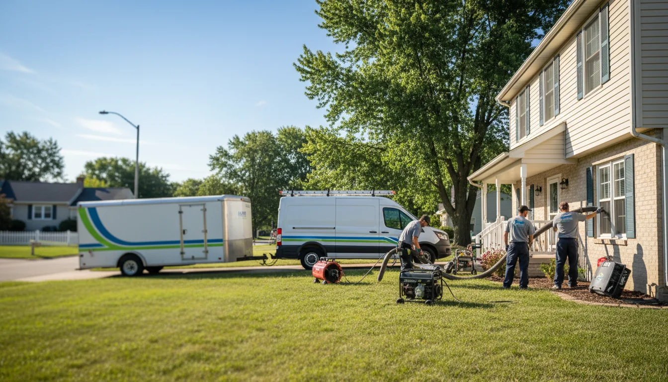 Flooded Basement Restoration And Cleanup With Repair in Bennington, NE near me
